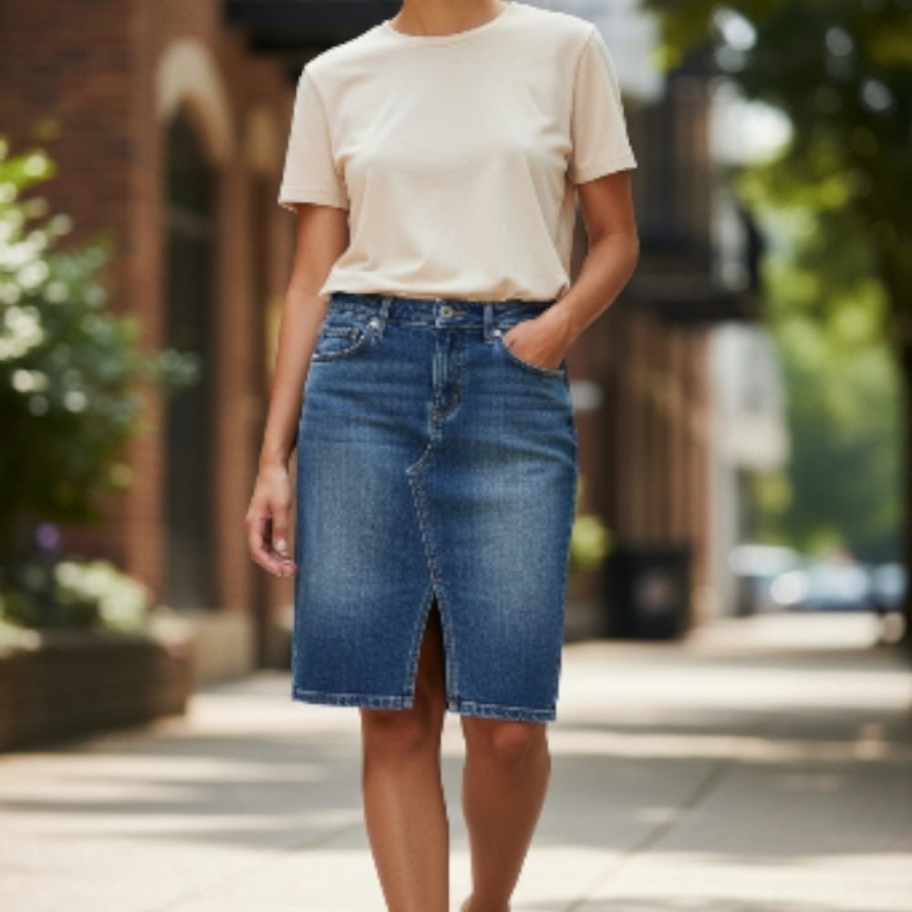 Banana Republic Dark Blue Denim Jeans - Picture 2 of 7